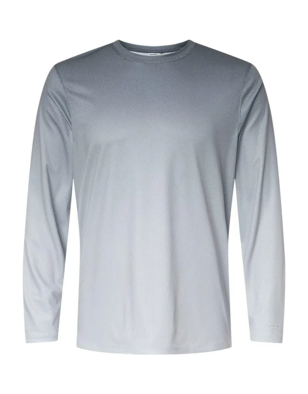 Paragon Barbados Performance Pin Dot Long Sleeve T-shirt 4.1 Oz./yd, 100% Microfiber Performance Polyester, Upf 50+ Protection
