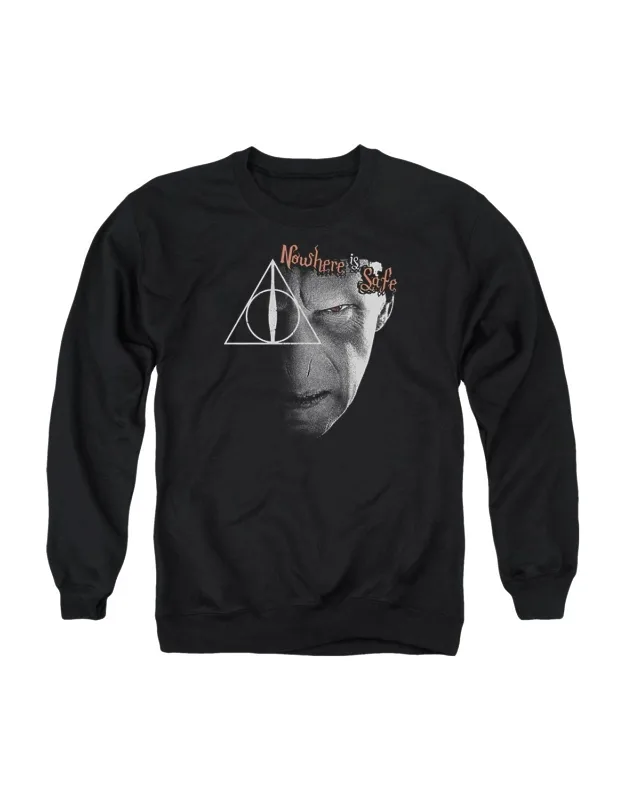 Harry Potter Nowhere Is Safe Crewneck Sweatshirt