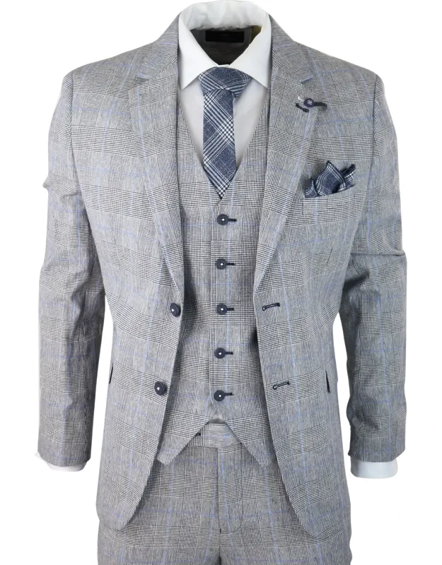 Arriga 3 Piece Summer Wedding Suit