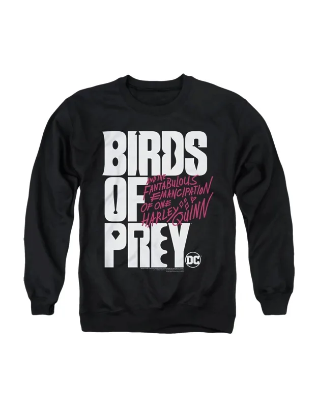 Birds Of Prey Logo Crewneck Sweatshirt