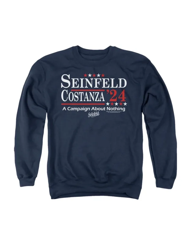 Seinfeld Election Tee / T-shirt Sweatshirt - 50% Cotton, 50% Polyester