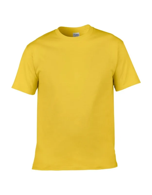 Gildan Short Sleeve Soft-style T-shirt With Preshrunk Jersey Cotton And Slimmer Eurofit