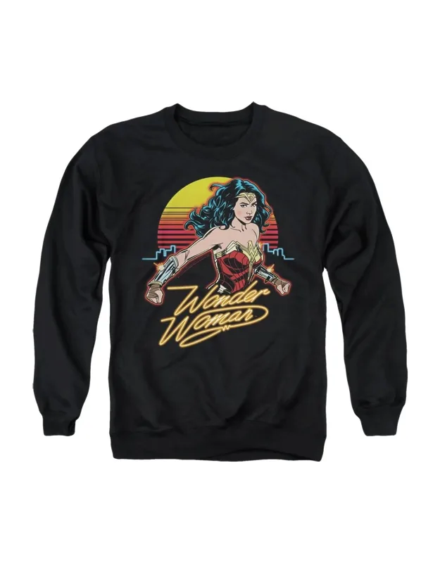 Wonder Woman 84 Skyline Crewneck Sweatshirt