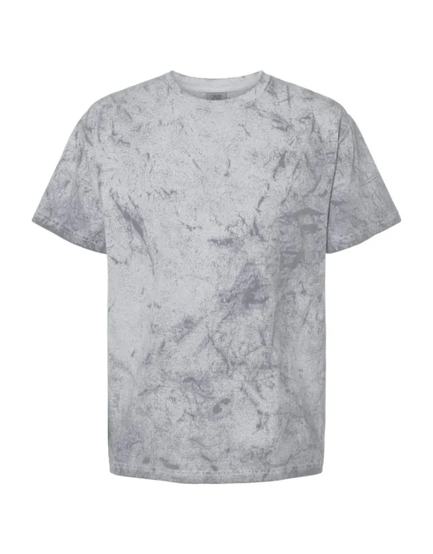 Comfort Colors Colorblast Heavyweight T-shirt With Relaxed Fit And Double-needle Topstitched Collar