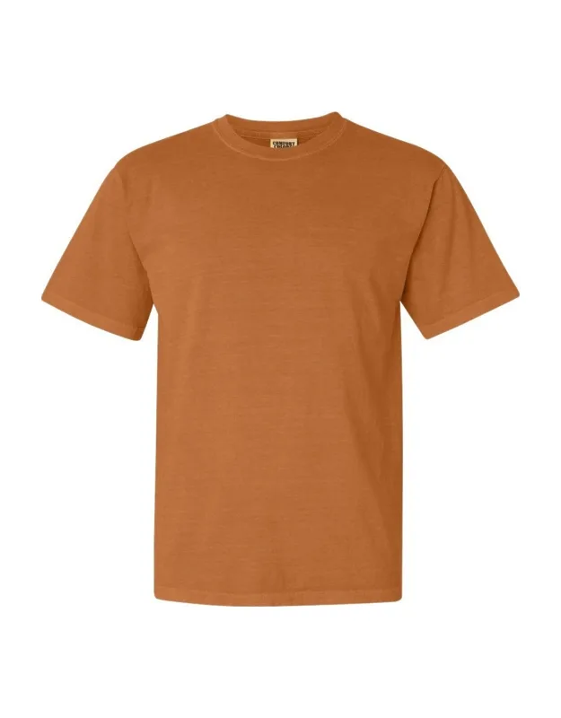 Garment-dyed Heavyweight T-shirt, Relaxed Fit, Soft Ring Spun Fabric
