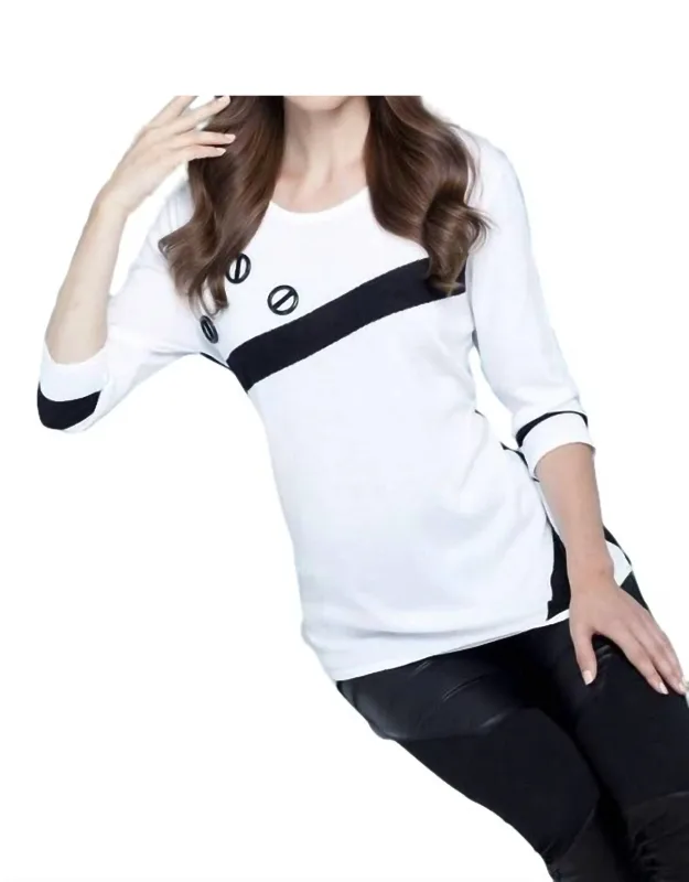 Diagonal Stripe Top