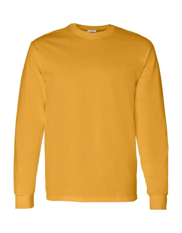 Gildan Heavy Cotton Long Sleeve T-shirt, Midweight Fabric, Classic Fit