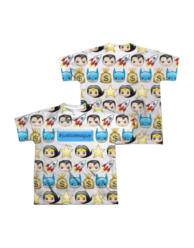 Dc Comics Hashtag Short Sleeve Youth Poly Crew Tee / T-shirt - Stylish Everyday Wear