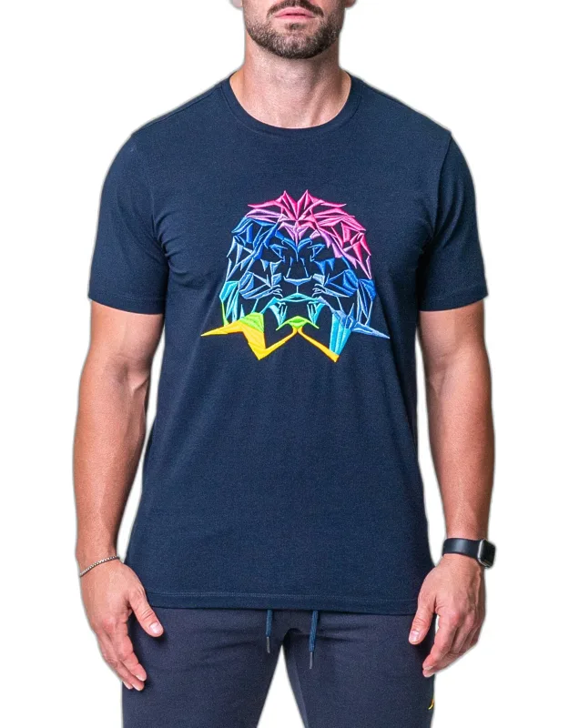 Tee Neon Luxe Cotton With Eye-catching Details