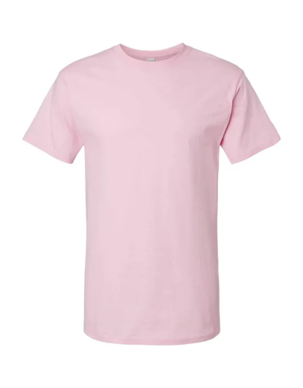 Gold Soft Touch T-shirt, 100% Cotton Preshrunk Jersey, Tear Away Label