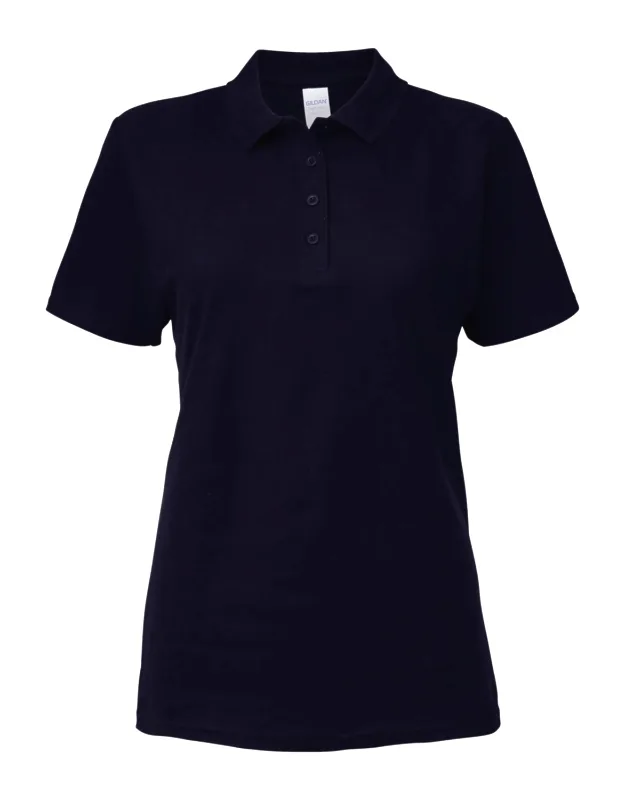 Softstyle Short Sleeve Double Pique Polo Shirt
