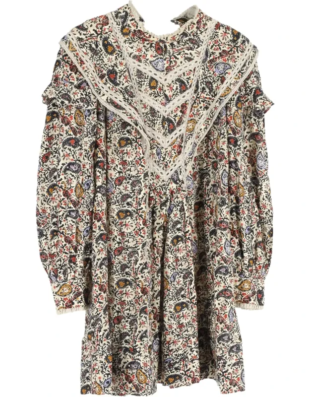 Rebel Paisley Mini Dress