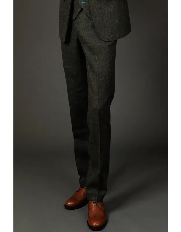 Tweed Check Trousers