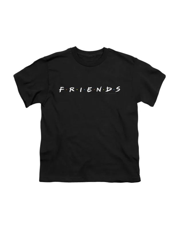 Friends Logo Short Sleeve Tee - Stylish For Everyday Wear, 100% Cotton