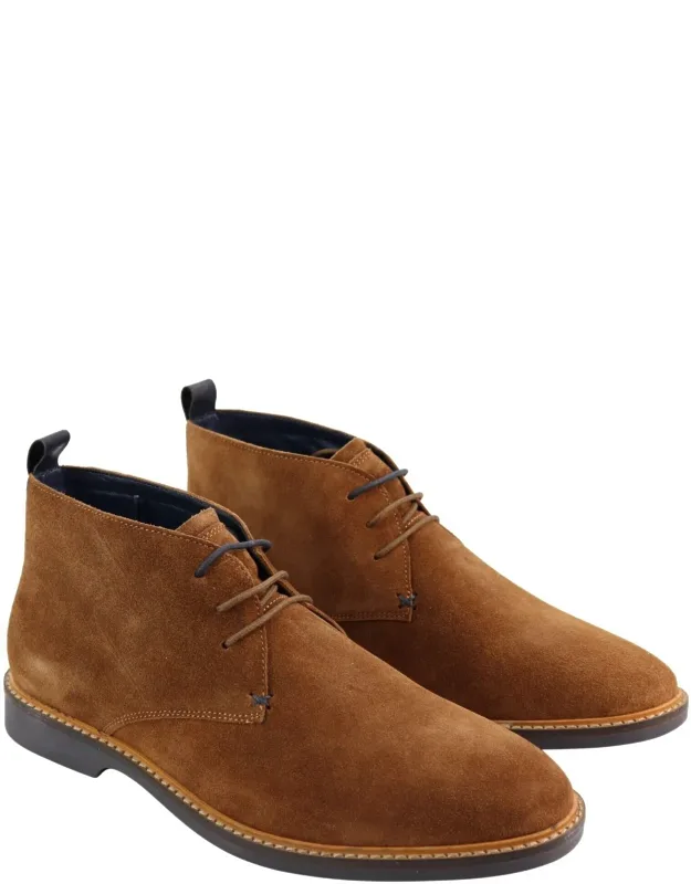 Suede Lace Up Chukka Boots