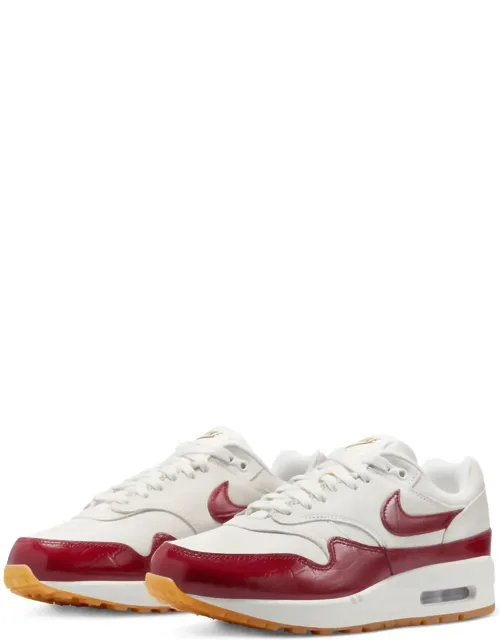 Air Max 1 Lx Sneakers In Sail Red With Lightweight Cushioning And Durable Traction