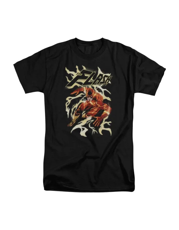 Justice League Of America Electric Run Short Sleeve Tee