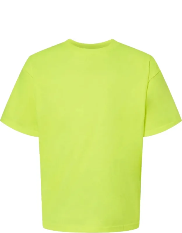 Youth Gold Soft Touch T-shirt 100% Preshrunk Cotton, Cover Seamed Neckline