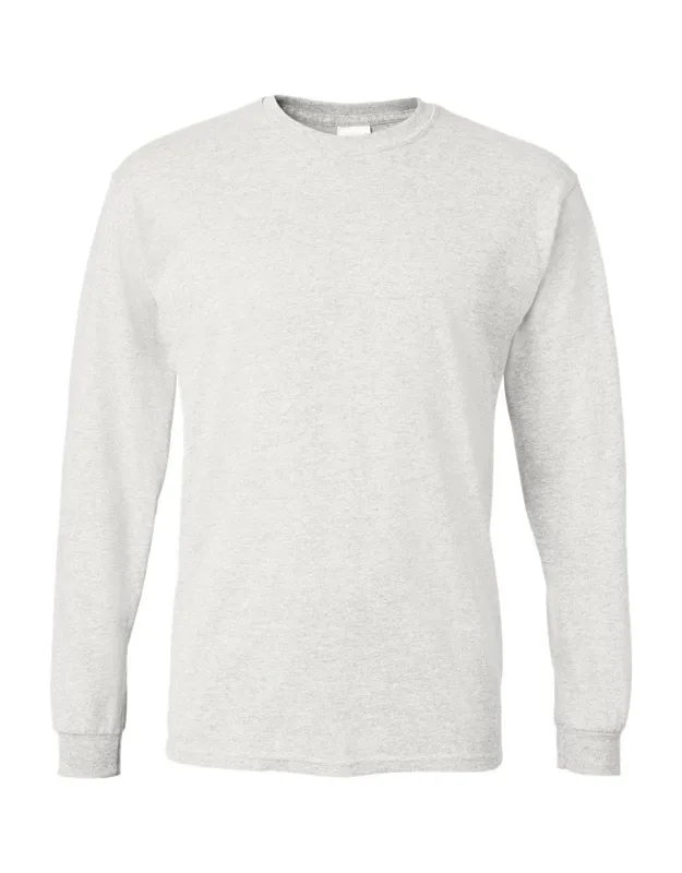 Gildan Dryblend Long Sleeve T-shirt With Moisture Management Properties And Classic Fit