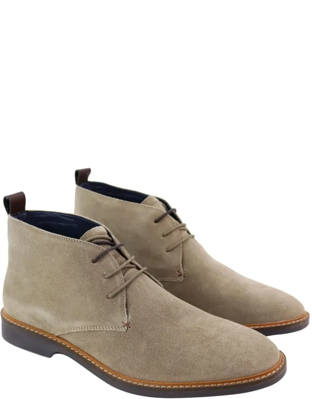 Suede Lace Up Chukka Boots
