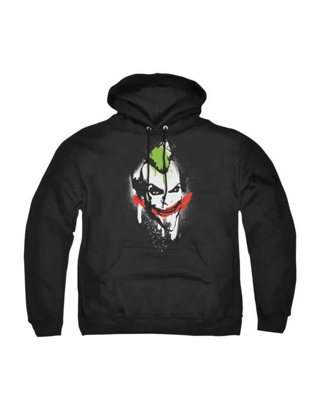 Batman Arkham City Spraypaint Smile Hoodie