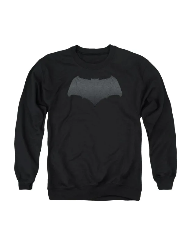Batman V Superman Logo Adult Crewneck Sweatshirt Stylish Great For Easy, Everyday Wear