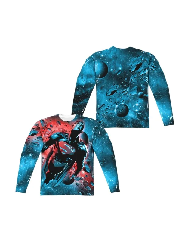 Superman Red Son Long Sleeve Crew T-shirt