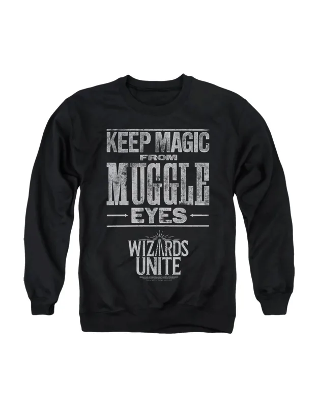 Harry Potter Wizards Unite Hidden Magic Crewneck Sweatshirt