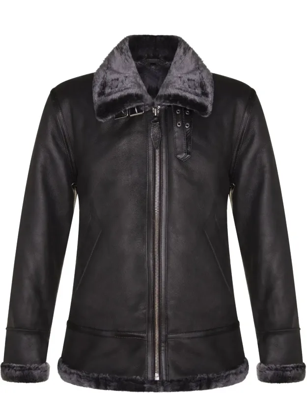 B3 Aviator Flying Sheepskin Jacket