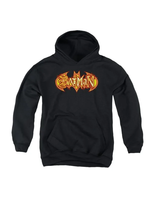 Fiery Shield Pull Over Hoodie