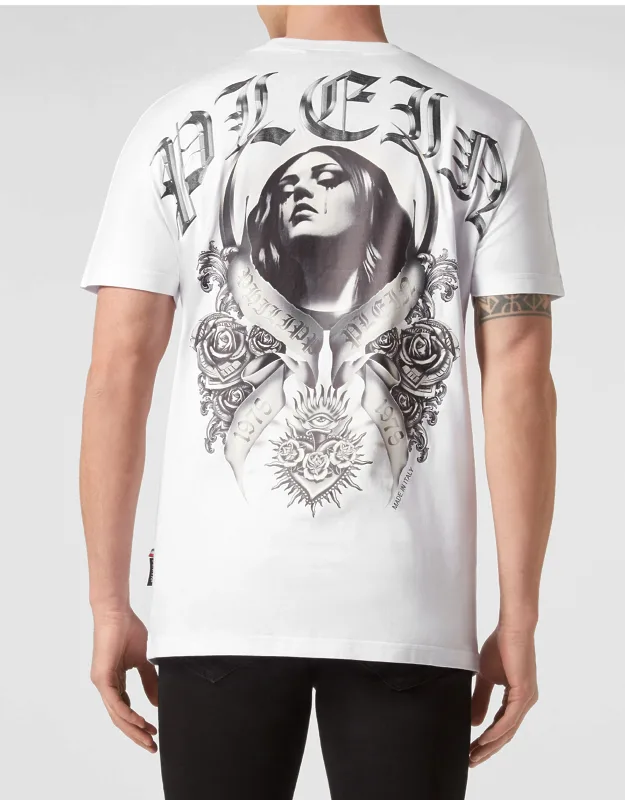 T-shirt Round Neck Ss Graphic
