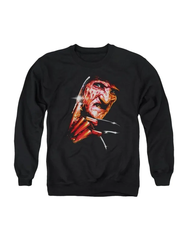 Nightmare On Elm Street Freddy's Face Crewneck Sweatshirt