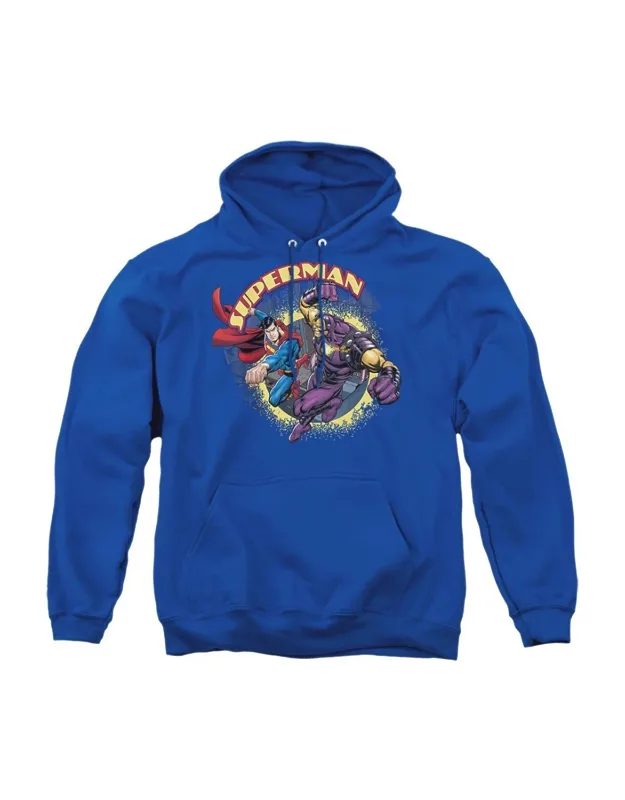 Superman Vs Mongol Hoodie / Sweatshirt - Stylish For Everyday Wear, 50% Cotton And 50% Polyester