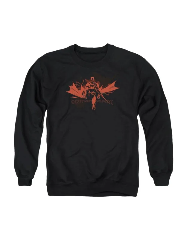 Batman Gotham Knight Crewneck Sweatshirt, 50% Cotton And 50% Polyester