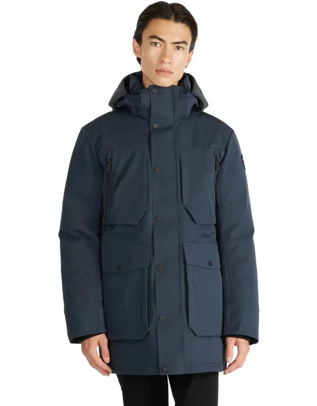 Karsten Mid Length Parka With Detachable Hood