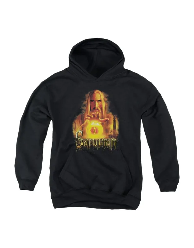 Lord Of The Rings Saruman Youth Pull Over Hoodie - Stylish And Great For Everyday Wear