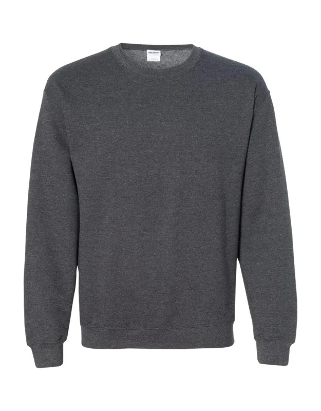 Gildan Heavy Blend Crewneck Sweatshirt, Midweight Fleece, Soft Feel