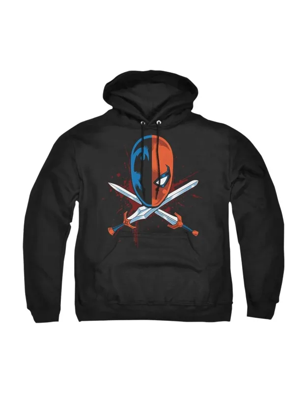 Justice League Of America Crossed Swords Hoodie - Stylish For Everyday Wear, 50% Cotton And 50% Polyester