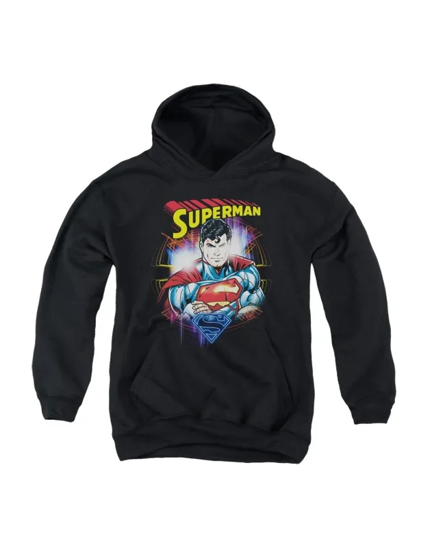 Superman Glam Pullover Hoodie