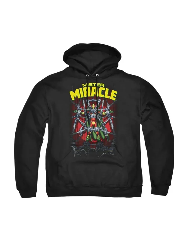 Justice League Of America Mister Miracle Hoodie - 50% Cotton, 50% Polyester