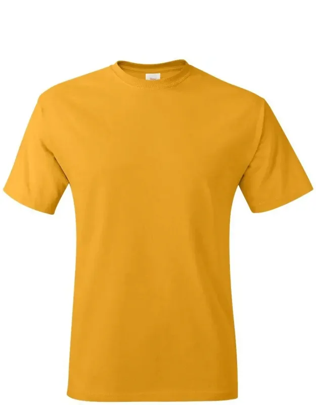 Hanes Authentic T-shirt Classic Fit, Set-in 1x1 Ribbed Crewneck