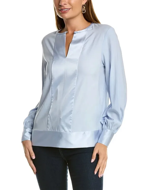 Silk-blend Blouse