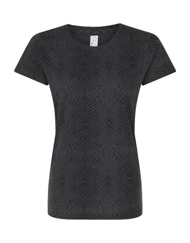 Lat Fine Jersey Tee - 100% Combed Ringspun Cotton, Semi-fitted