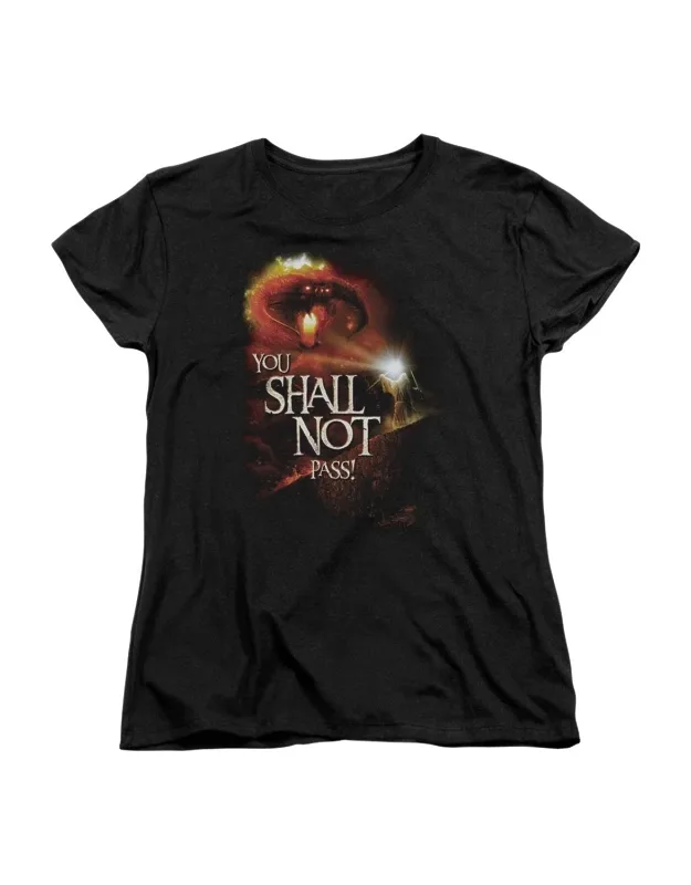 Lord Of The Rings You Shall Not Pass T-shirt