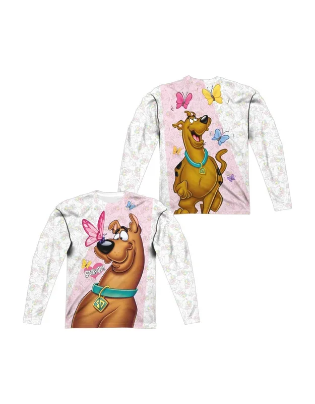 Scooby Doo Butterfly Long Sleeve Tee