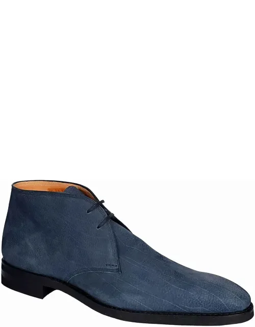 Skiligny Grained Calf Leather Desert Boots