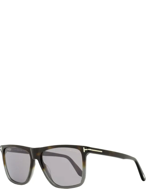 Fletcher Sunglasses Tf832 57mm With 100% Uv Protection And Iconic Gold "t" Accents