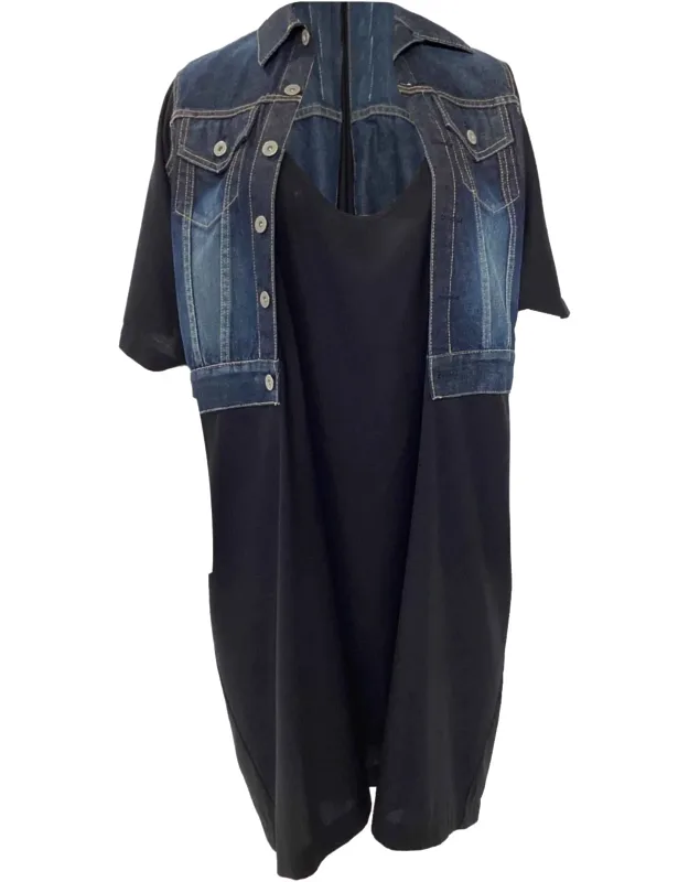 Denim Vest Dress
