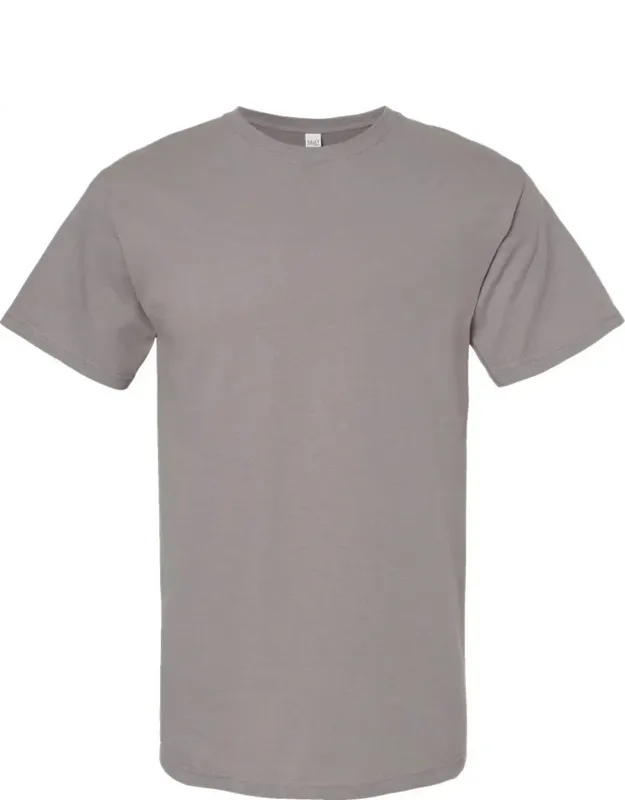 Gold Soft Touch T-shirt, 100% Cotton Preshrunk Jersey, Tear Away Label
