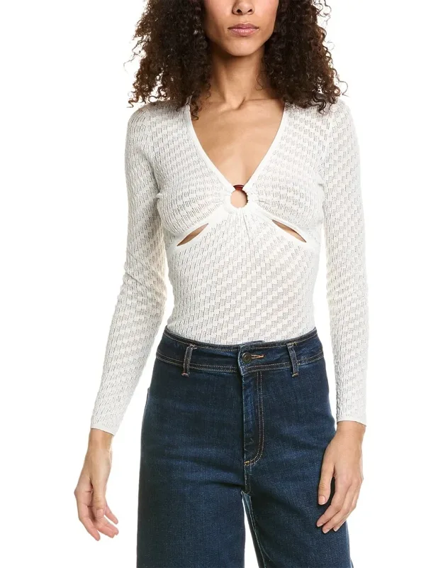 Open Knit Top